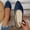 Blue, variant on Norvail Womens Classic Ballet Flats, Casual Comfort Slip On Flats Shoes, Elegant Comfortable with Heel Ballerina Shoes, Summer Pointed Flat Shoes for Women
