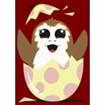 thumbnail image 2 of Women's Star Wars Happy Easter Egg Porg Style  Graphic Tee Red 2X Large, 2 of 4