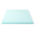 thumbnail image 5 of Lucid 4" Cooling Gel with Aloe Plush Memory Foam Mattress Topper, King, 5 of 12