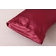 thumbnail image 3 of Boqingzhu Almohada de Seda Satén 40 × 80 cm Almohada Lisa Negra Cuidado del Cabello y la Piel en Estilo Sobre 2 Piezas, 3 of 7