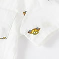 thumbnail image 5 of Coerni Boys Toddler Button Down Shirt Short Sleeve Cotton Car Print Lapel Shirts, Summer Casual Tops Baby Clothes Trendy Tees, 5 of 9
