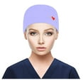 thumbnail image 2 of Herrnalise Scrub Cap With Buttons Bouffant print Hat With Sweatband for Womens and Mens, 2 of 4