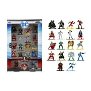 DC Comics 18-Pack Series 7 1.65 inch Die-Cast Collectible Figures(Multi-color)