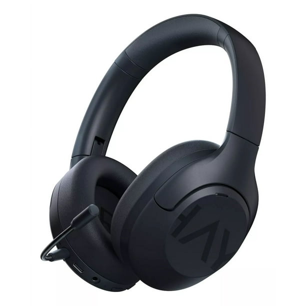 Haylou S30 Pro Anc Audífonos Diadema Gamer Inalámbricos/con Micrófono, Bluetooth 5.4, Llamadas Manos Libres, Cancelación De Ruido Adaptativa De - 43db, Controlador 40mm, 80h Reproducción, Azul Oscuro