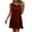 Brown, variant on ​Sleeveless Summer Dresses for Women 2025: Elegant A-Line with Asymmetric Neckline & Textured Fabric - Casual Chic Sundress for Modern Style Khaki M
