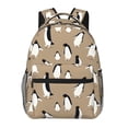 thumbnail image 1 of Easygdp Lovely Penguin Mochila Ergonómica Versátil para Laptop - Múltiples Bolsillos, Correas Ajustables, Unisex para Escuela, Viajes y Actividades al Aire Libre-One Size, 1 of 5