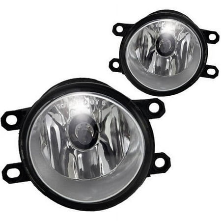 Fog Light For 10-12 Lexus HS 250H Clear Lens, Pair