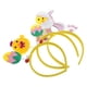thumbnail image 1 of 3 diademas de conejito de dibujos animados, diadema de Pascua con decoraciones de huevos de colores para fiestas navideñas, accesorio para el cabello para celebraciones de Pascua y reuniones temáticas, 1 of 7