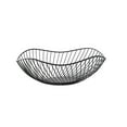 thumbnail image 4 of ZheElen Metal Fruit Baskets Exquisite Appearance Sturdy And Durable Multifunctional Large Capacity Open Wire black Oblique small 5Set, 4 of 6