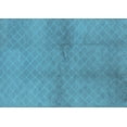 thumbnail image 1 of Ahgly Company Indoor Rectangle Solid Light Blue Modern Area Rugs, 2' x 5', 1 of 4