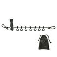 thumbnail image 4 of BLEEUS Camping Clothesline Windproof Hanging Rope For Picnic Hiking Black Reflective, 4 of 7