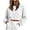 KK-White-Sweatshit, variant on Hfnxid Cropped Sweatshirt for Women Corduroy Long Sleeve Pullover Top Loose Fit Casual Sweatshirt Solid Color Fall Shirt Light Blue,XXL