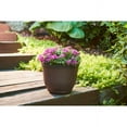 thumbnail image 4 of Southern Patio  Cronus Planter Hot Coal 17.5" Dia., 4 of 5