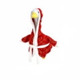thumbnail image 2 of 23 Inch Porch Goose Outfits, Plush Trim Porch Goose Outfit Sets for Front Door Garden Christmas Decor, Excluding Goose, 2 of 5