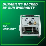 Metabo HPT 1-Gal Quiet Oil-Free Compressor Air Tool, EC28M