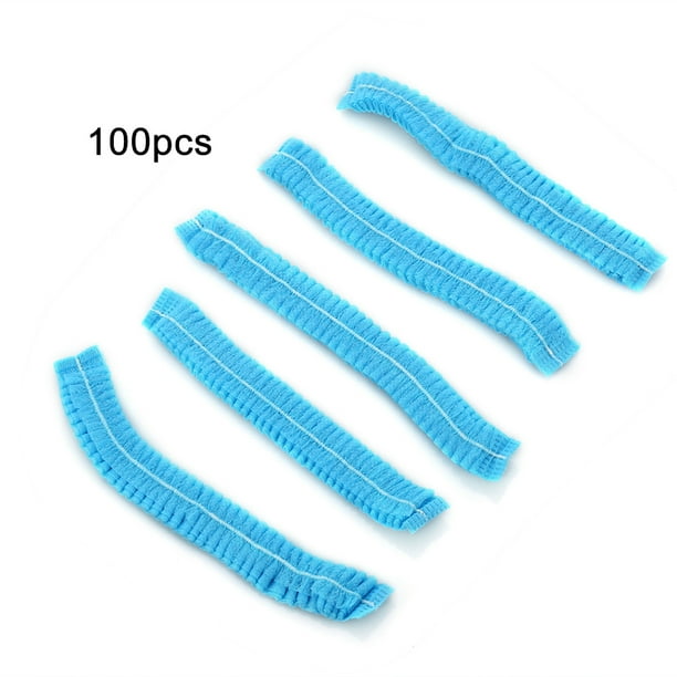 Gorro de baño desechable, Gorro de tatuaje desechable plisado para hombres y mujeres desechables Sombrero de tatuaje desechable Valor inmejorable