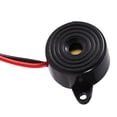 thumbnail image 1 of Piezoelectric Buzzer Multivibrator Impedance Matcher Alarm Sound Cable Length 100mm for Computers Printers Alarm System Black, 1 of 7