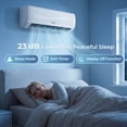 thumbnail image 2 of Costway 9100 BTU Mini Split Air Conditioner & Heater with Heat Pump & Full Installation Kit, 2 of 9