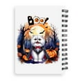 thumbnail image 2 of Happy Halloween Vampire Persian BOO with Pumpkins Fun and Spooky Spiral Bound Journal Cat Lover Kitten Owner Gifts 5x7in Spiral Notebook - 00018, 2 of 5