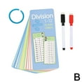 thumbnail image 4 of Add Subtract Multiply And Divide Math Flashcards Educational Toys Math Use Erasable Cards N1g8, 4 of 8