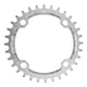 thumbnail image 5 of Yuarrent Juego de bielas, disco de dientes ancho 104BCD 32T, pernos para bicicletas de montaña, juego de cadenas de aluminio hexagonal de plata y 34T 2Conjunto, 5 of 6