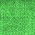 thumbnail image 1 of Ahgly Company Indoor Square Abstract Green Contemporary Area Rugs, 6' Square, 1 of 1