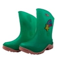 thumbnail image 2 of Bota De Lluvia Para Niña Castalia 520-60 Verde Con Brillos, 2 of 3