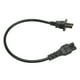 thumbnail image 4 of Cable de Extensión de Potencia IEC320 C5, Fuerte Durabilidad Nema 5-15P A IEC320 C5 Cable de Alimentación Retardante Para Computadoras Portátiles, 4 of 7