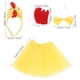 thumbnail image 5 of ColoMX Conjunto de diadema de gallo para niños y falda tutú amarilla para disfraz de animal de pollo para decoraciones de fiesta de cumpleaños Disfraces de Halloween y actividades divertidas de juego, 5 of 7