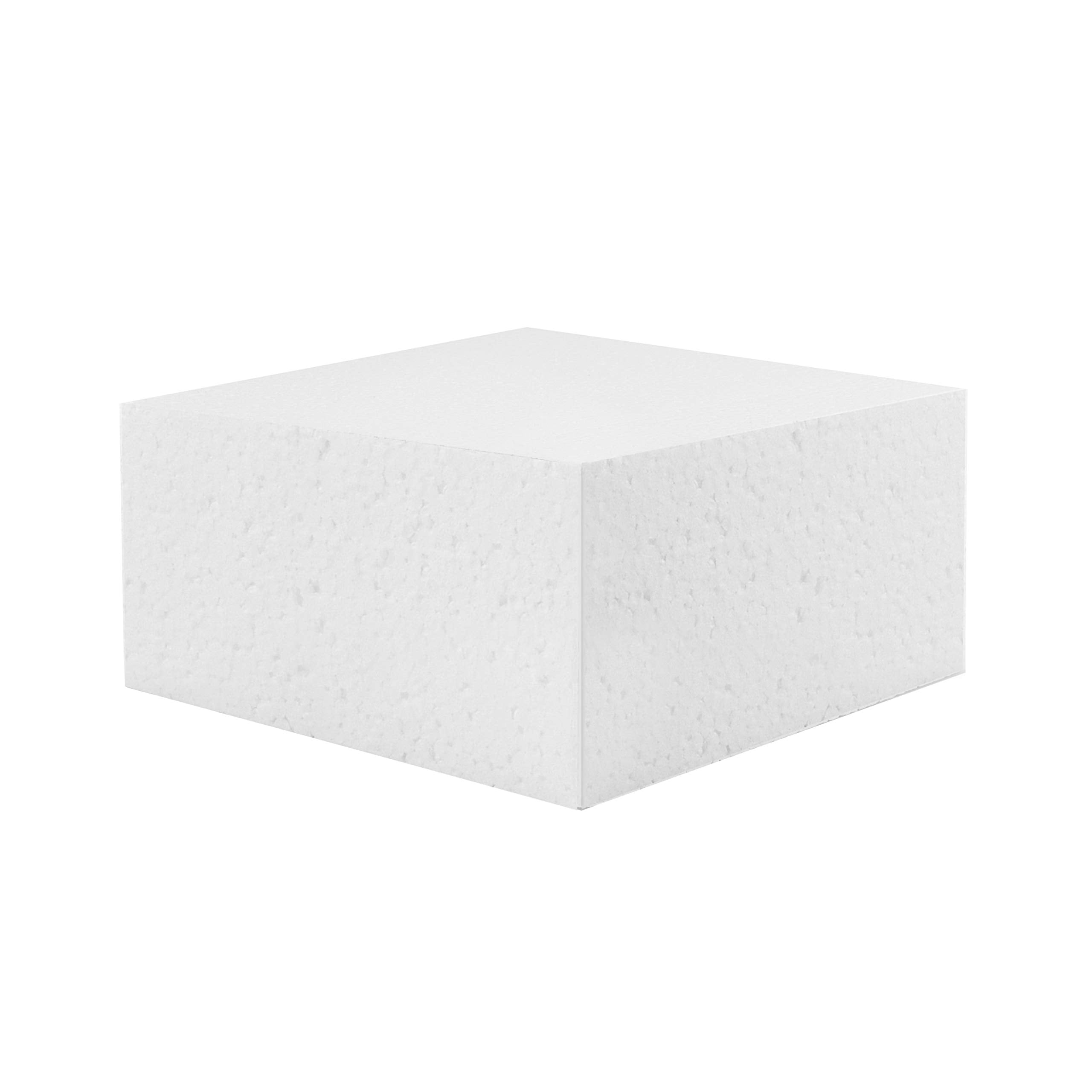 Hard Foam Craft Blocks / Cubes NonSquishy Polystyrene Bricks by MT