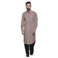 thumbnail image 2 of Atasi Printed Rayon Pathani Kurta With Solid Salwar For Mens Party Wear, 2 of 5
