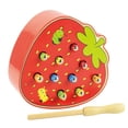 thumbnail image 2 of Xihbxyly Mi Cuenta Jugues Made In Madera para Bebés Jugues de Aprendizaje Infantil Atrapa Gusanos Magnéticos, 2 of 2