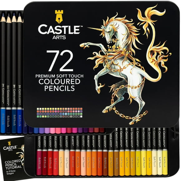 Set de lápices de colores Castle Art Supplies 72 Premium Soft Core