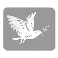 thumbnail image 1 of SIDONKU Beautiful White Dove Beauty Bird Branch Care Celebration Day Emblem Mousepad Mouse Pad Mouse Mat 9x10 inch, 1 of 1
