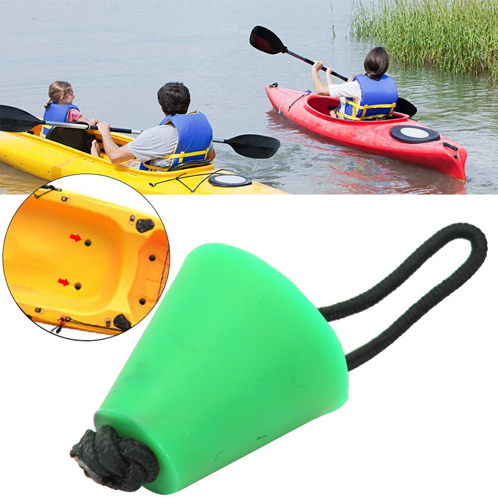Boat Canoe Bung Drain Holes Dinghy Kayak Accessory Scupper Plug Stopper 