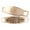 Embossed | Laser Engraving, variant on MedicEngraved Rose Gold Stainless Steel Custom Medical Alert Bracelet - 5mm Oval Link