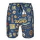 thumbnail image 3 of Fotbe Marine Nautical Trajes de Baño Estampados para Hombre, Shorts de Verano de Secado Rápido, Ropa de Playa, Bañadores-XX-Large, 3 of 6