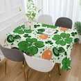 thumbnail image 6 of Coolnut St Fabric Square Tablecloth - Waterproof and Wrinkle-Resistant Table Cloth 54x54 Inch Table Cover for Indoor & Outdoor Dining House Decor, 6 of 7