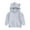 Gray, variant on 4-12Y Hoodie Sweatshirt for Toddlerr Kids Hooded Sweatsuit Long Sleeve brushed plush top Loose fitting Spring Autumn Pullover Sweatsuit