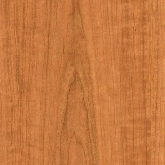 Cherry Wood Veneer Plain Sliced/Flat Cut Peel and Stick 3M9505 24"x96" Sheet"A" Grade Veneer Face -Easy Application with a self Adhesive for Any Restoration