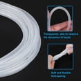 thumbnail image 3 of Tubería de silicona Uxcell 5/32" ID x 7/20" OD 1 rollo 10 pies manguera de silicona pura alta flexible clara, 3 of 6