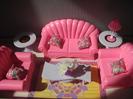 barbie couch set