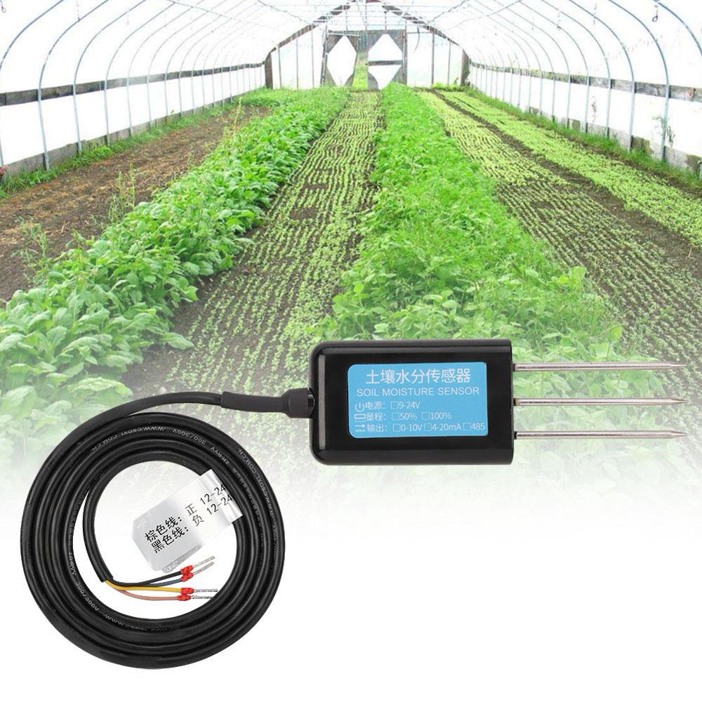 Kritne 010V Output Waterproof Greenhouse Soil Moisture Humidity Sensor