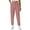 Pink, variant on PRETTYGARDEN Women's Dressy Casual Pants Elastic High Waisted Work Office Corduroy Trouser Slacks with Pockets
