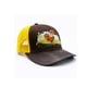 thumbnail image 1 of KNITE Gorra Farmer Gallo cafe Trucker Hombre Ajustable Estilo Palenque Rancho, 1 of 5
