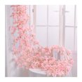 Artificial Flower Rattan Single 1.8m 135pcs Flowers Vivid Decorative