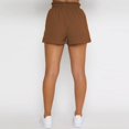 thumbnail image 4 of AYA Women's Spring/Summer Solid Color Leisure Long Sleeved Shorts Solid Color Fashion Set, 4 of 8