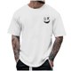 thumbnail image 1 of Camisetas de Cuello de la Tripulación de los Hombres de Poliéster Impreso en Seco Rápido, Cuello Redondo de Corte 3D para Gimnasio, Carrera, Ciclismo Y Ocasional, 1 of 4