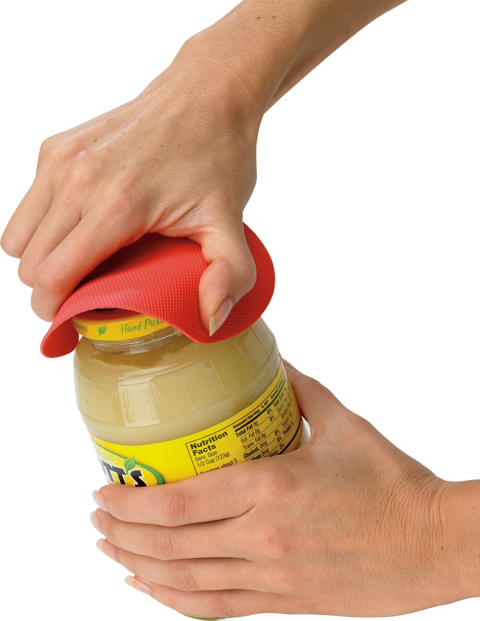 2 Pack Jar Lid Opener Rubber Non Slip Twist Cap Bottle Can Grip