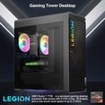 thumbnail image 2 of Lenovo Legion T5 Premium Gaming Desktop, AMD Ryzen 7 7700, NVIDIA GeForce RTX 4070 Super, 64GB DDR5 RAM, 2TB SSD, Wired KB & Mouse, Wi-Fi 6, Windows 11 Pro, 2 of 5